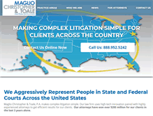 Tablet Screenshot of mctlawyers.com